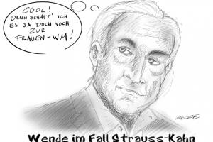 Karikatur Strauss Kahn
